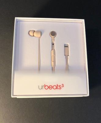 China Beats by Dr Dre urBeats3 [ Matte GOLD + Lightning Connector ] NEW for sale