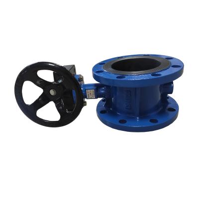 China DN600 PN16 General Ductile Iron EPDM Jacketed Butterfly Valve Industrial Eccentric Wafer Double Flange Wras Check Check Valve for sale