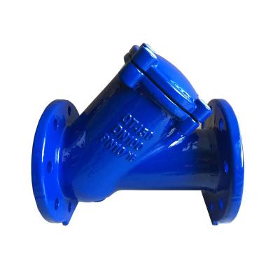 China General Ductile Iron Flange End Ball Check Valve Pn16 Ball Check Valve Ductile Iron Water Strainer Valve for sale