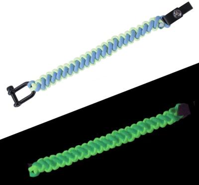 China Paracord Bracelet Rope Luminous Glow in the Dark 9 Strands Parachute Rope Outdoor Survival Safe Rope Set for DIY Hand - Woven 10 Feet for sale