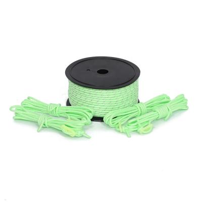 China With fluorescent resistant reflective glow in the dark tent ropes help prevent tripping over them at night for sale