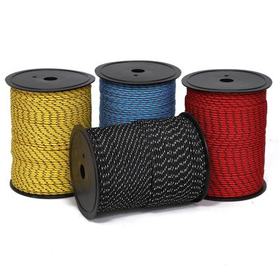 China African Decorative Drum Rope Wholesale Nylon or Polyester Braided Ropes, 3mm/4mm/5mm Djembe Rope for sale