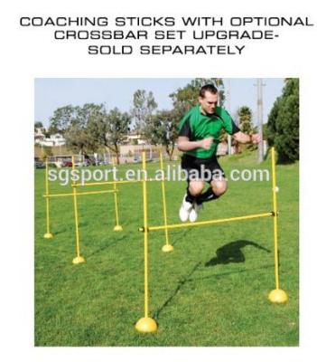 China Help Increase Speed ​​Agility Pole Obstacle Training Set For Lacrosse Speed ​​Indoor Outdoor Soccer Football Equipment for sale