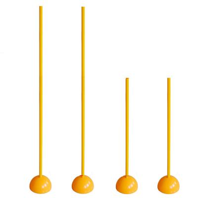 China Outdoor Adjustable Aid Increase Speed ​​Agility Obstacles Poles And Clips Set for sale