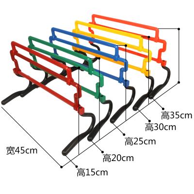 China ABS colorful new style adjustable agility hurdles/adjustable training hurdle/ssoccer hurdles for sale