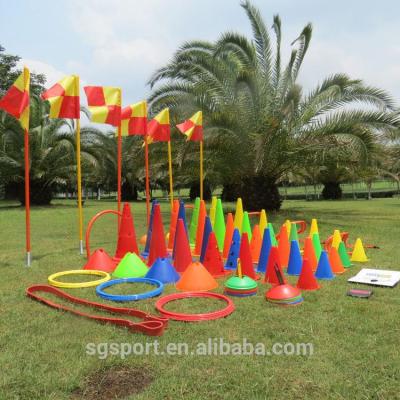 China Plastic Soccer Training Disc Marker Cones Road Cones 66923 for sale