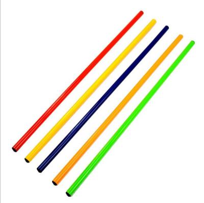 China Spring Loaded PVC Slalom Pole / Multi Speed ​​Sport Agility Training Stick for sale