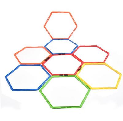 China ABS Agility Training Equipment Hex Agility Ring Hexagon Agility Ladder for sale