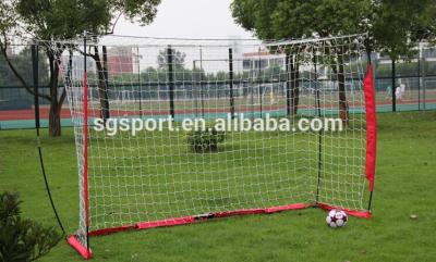 China Foldable Steel Tube 3m Soccer Goal , Foldable Soccer Goal , Portable Soccer Goals for sale