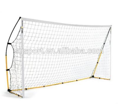 China Steel Tube 2 Meter Portable Assembled Football Goals for sale