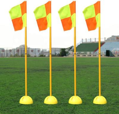 China PVC Water Injection Assembled Combination Soccer Flag Corner Flag Price for sale