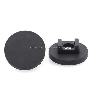 China Industrial Rubber Coated Magnet Holder Magnetic Base Magnet Set For Cable Wire Holder for sale