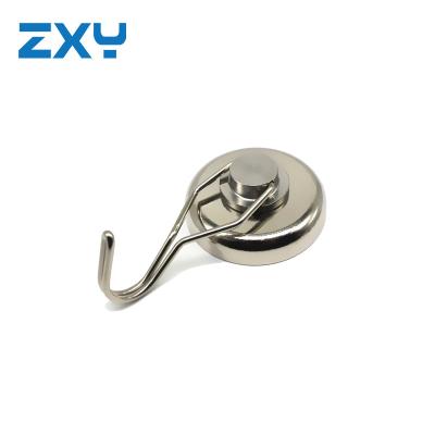 China Industrial Magnet Swivel Hook Magnet for Grill Utensils, Cruiser Cabin Wall, Garage Tool Hanger for sale