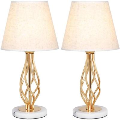 China Modern Simple Modern Fashionable Led Fabric Table Lamp Table Lamp Table Lamp For Living Room for sale