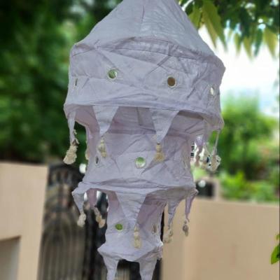 China Modern Hot Selling Fabric Pendant Lamp Indoor Light Cover Led Garden Light Outdoor Lamp Shade for sale