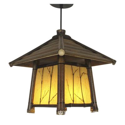 China Morden Modern Chandelier Wood Nordic Hanging Light Natural Pendant Lamp for sale