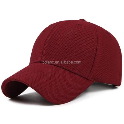 China breathable & New Summer Waterproof Mesh Baseball Cap Men Women Breathable Sports Hats for sale