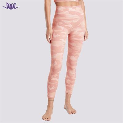 China Breathable Eation 2022 New Arrival Recycled Lift Butt Fitness Workout Pants High Elastic Sublimation Printed Yoga Leggings For Woman for sale