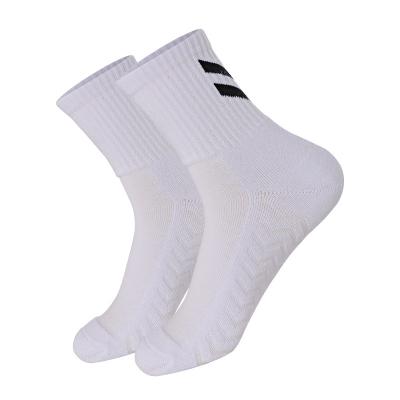 China OEM Sporty Wholesale Mens Sport Socks Terry Logo Customize Embroidery Designer Custom Socks for sale