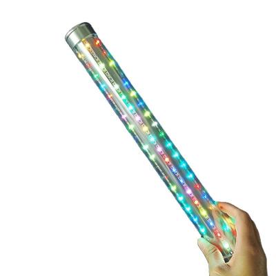 China Curtain Light Most Popular Products Plastic Infinite Color Bladed Cool Blaster Lightsaber Bursting LED Sticks Lights Indoor Outdoor Party for sale