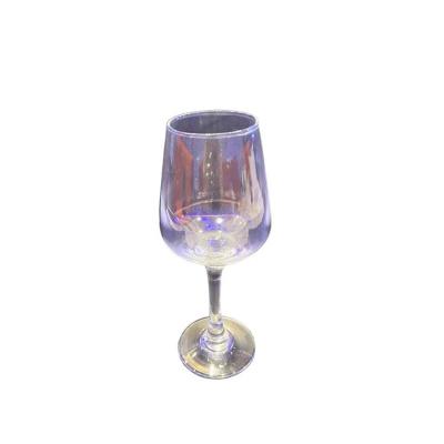 China Wholesale Custom Viable Logo Cylinder Bar Party Clear Crystal Glass Golbet Red Wine Drinking Glass Cups For Wedding for sale