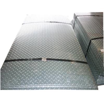 China Container Plate Factory Price Mild Steel Checkered Plates Hot Rolled Black Iron Sheet For Oil Project for sale