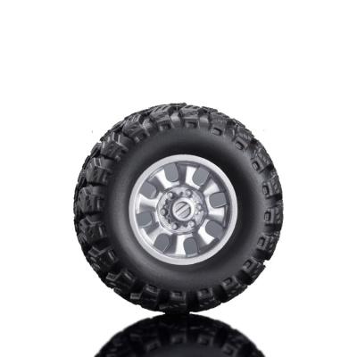 China 25Mm Top Solid And Rubber Electric Vehicle Toy Wheels For Remote Control Off-Road Car Go Kart for sale