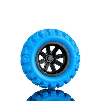 China Superior 28Mm Radio Control Plastic Rubber Toys And Atvs Off-Road Vehicle Toy Wheels for sale