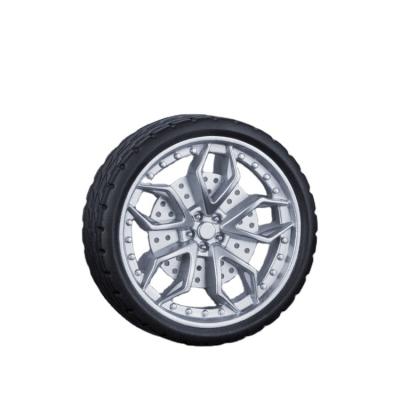 China 2021 Top New Design 23.5Mm Rubber Tires Ride On Electric Car Go Kart Toy Painted Wheels for sale