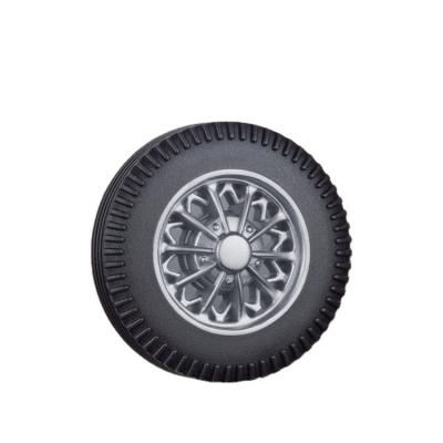 China 2020 Superior New Design 24.5Mm Toy Tires Ride On Car Plastic Die Cast Toy Vehicles Toy Painted Wheel Diecast for sale