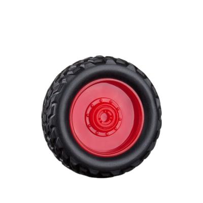 China 2020 New Design 26Mm Top Plastic Wheel Toy Car Accessories For Ride On The Car for sale