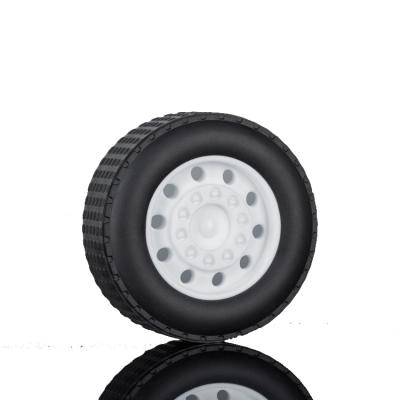 China Excellent Quality Toy Car Wheel Hot Selling 38Mm Black Toy Wheel for sale