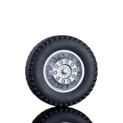 China High Quality Customizable Black Engineering Toy Car Wheel 25Mm Toy Wheel for sale