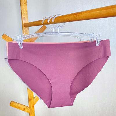 China Antibacterial laser cut women's invisible panties; wholesale factory price lady underwear for sale