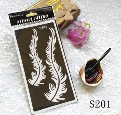 China Wholesale Hot Sale Temporary Factory Discount Henna Tattoo Stencil and Glitter Tattoo Sticker for sale