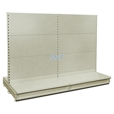 China Double Sided Supermarket Gondola Shelves Gondola Shelf Gondola Display Stand for sale