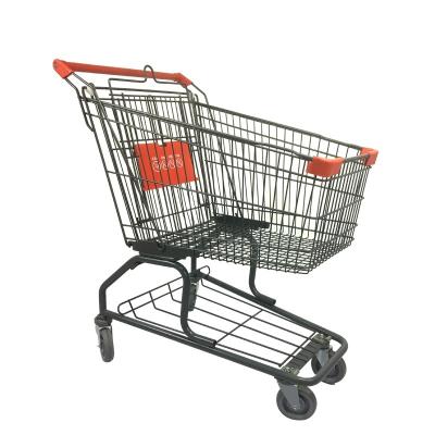 China American Folding Supermarket Shopping Cart Super Shopping Cart for sale