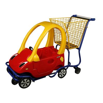 China Supermarket Folding Shopping Cart Toy Car Children Fun Shopping Kids Carts for sale