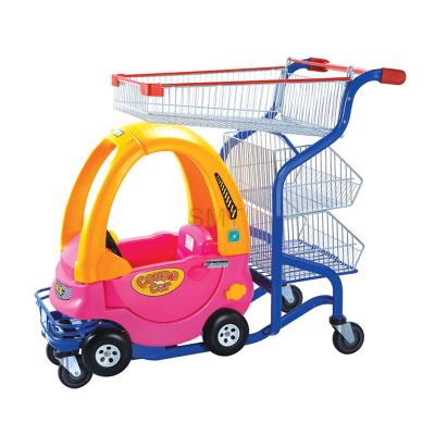 China New Folding Kids Shopping Trolley Baby Stroller Kids Shopping Trolley For Supermarket for sale