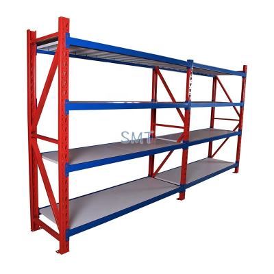 China Light Duty Warehouse Storage System Garage Warehouse Shelving Racks for sale