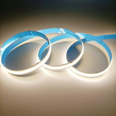 China hotel hotel cob customs lead strip 4mm 3mm customized length 480led 320led 2700k-6500k dc 12v 24v cob led strip for sale