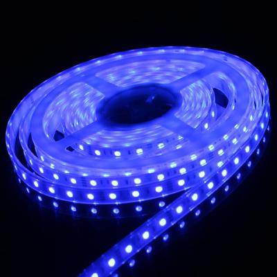 China Theme Park 5050 RGB Bendable Strip Light 5m 12v 24v RGB Led Strip Lux LED Flexible Waterproof Strip Lights for sale