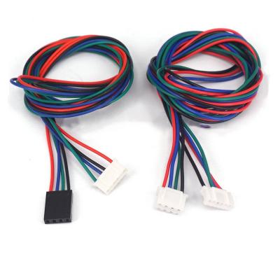 China Electronic Extended Stepper Motor Cable XH 2.54mm 4Pin 6Pin 3D Printer Motor Extension Cable for sale