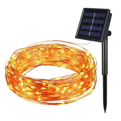 China Outdoor Solar String Light 8 Modes Solar String Lights 200 LED 2m Starbright Solar Fairy Lights Snowproof For Garden Patio Yard Party Decoration for sale