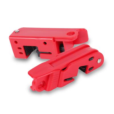 China Tight Polypropylene Lock Key Handle Circuit Breaker Lockout For Molded Case Circuit Breaker for sale