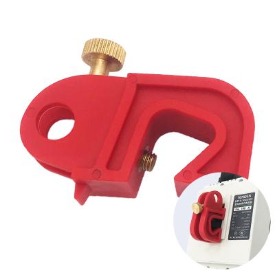 China Glass fiber reinforced nylon & Copper LOTO Breaker Locks MCCB Lock Off Devices For Molded Case Circuit Breakers for sale