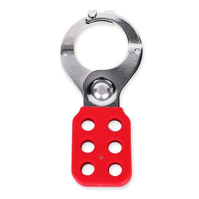 China 1.5in (38mm) Steel Jaw Clearance Tabbed Lockout Steel Latch Multiple Latch Hasp for sale