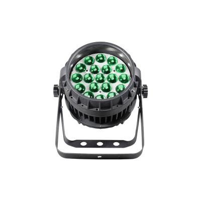 China 0-25Hz High Speed ​​LED Shutter/Strobe Effect with Speed ​​19 LED Variable Speed ​​Professional Noise DMX512 RGBW LED Par Stage Light Party Club DJ Disco Wedding Light for sale