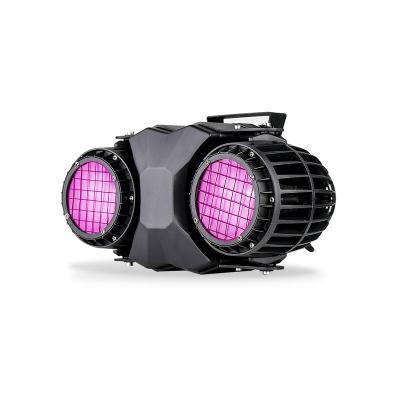 China 0-25Hz High Speed ​​LED Shutter/Strobe Effect with DMX Speed ​​Variable Strobe RGBW LED Assist Blinder Warm Cold White Light and 2 Eyes 150W Led COB Blinder for sale