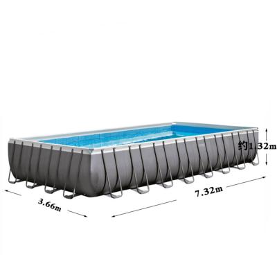 China Water Games Water Games PVC Frame Pool Supply Movable Assembly Multi Specification Support Large Capacity for sale